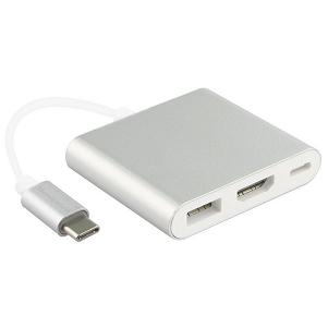 Type C USB3.1 to  HDMI+USB3.0+Type C adaptor